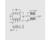 IRF7101PBF Tranzistor močnostni Mosfet N-Ch dvojni 20V 3,5A 2,0W 0,1R SO8