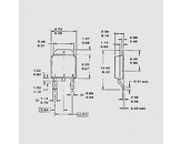 Tranzistor močnostni Mosfet N-LogL 55V 42A 110W 0,027R TO252AA