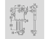 Tranzistor močnostni Igbt N-ch 1000V 24A 560W 0,39R TO264AA