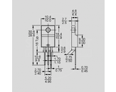 Tranzistor Mosfet N-Ch 800V 8A 40W 0,65R TO220-Fullpak
