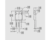 Tranzistor močnostnNPN 60V 15A 90W B:20-70 TO247