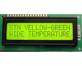 Zaslon 8x1 STN rumena LED-osvetlitev-20/+70°C