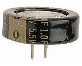 EECF5R5U104 Elko Gold-cap 0,1F 5,5V 13,5x7,5mm