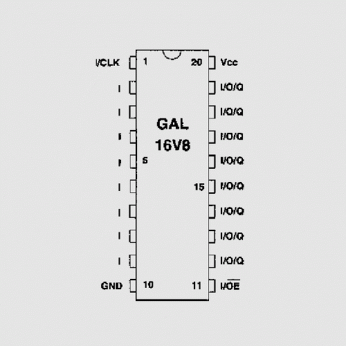 GAL16V8D-15QPN 